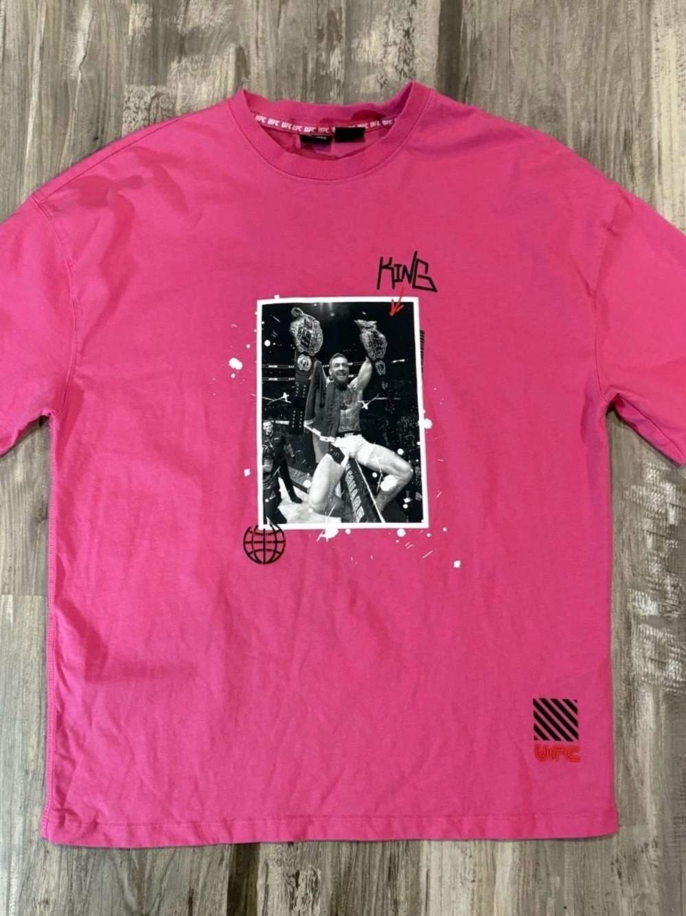 UFC Connor McGregor King 1993 Las Vegas NV Vintage Ping T-shirt Size XS